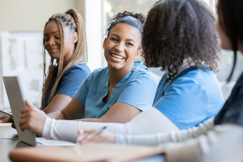 Registered nurse career growth with dedicated recruiter